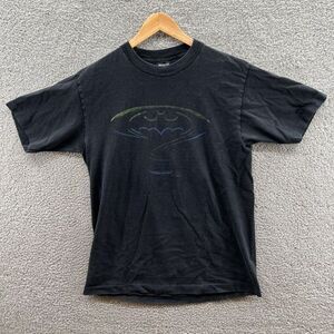 Bronze Age Vintage Batman Forever 1995 Movie Promo T-shirt Riddler Logo Large